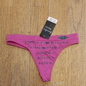 Pink And Green Thong